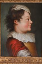 Ecole du XVIIIe siècle
Enfant déguisé en Polichinelle
Huile sur panneau
29,5 x...