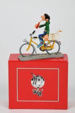 Pixi Paris, d'après Franquin, Gaston, Gaston à vélo, 
figurine ref....