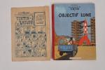 Hergé, Les aventures de Tintin, Objectif lune, 
ed. Casterman 1953...