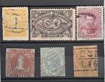 AMERIQUE Plaquette de 6 timbres Guatemala 6 et 73(signé Brun),...