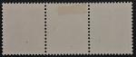 France Paire exposition STRASBOURG 1927 charnière hors timbre mais sur...