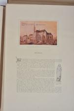 Eglise Saint André et Saint Nicolas à Chartres, grand in-folio...