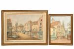 R. DENISART (Peintre chartrain - XXe siècle)
Vues de Chartres
Quatre aquarelles...