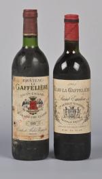 Lot de 2 bouteilles :
1 bouteille, Saint-Emilion Grand Cru Classé,...