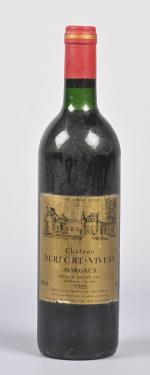 1 bouteille, Margaux, Château Durfort Vivens, 2ème Grand Cru Classé,...