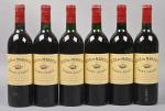 6 bouteilles, Saint-Julien, Clos du Marquis, 1988. 1 BG, 2...