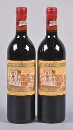 2 bouteilles, Saint-Julien, Château Ducru-Beaucaillou, 2ème Grand Cru Classé, 1989....