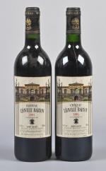 2 bouteilles, Saint-Julien, Château Léoville Barton, 2ème Grand Cru Classé,...