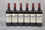 6 bouteilles, Pauillac, Château Pontet-Canet, 5ème Grand Cru Classé, 2005....