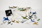 Aviation, une vingtaine d'avions 1/43e, et souvenirs de vol dont...