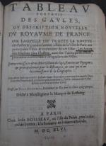 (1 vol.) Boisseau, Jean. - Tableau portatif des Gaules ou...