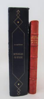 (2 vol.) Jan Van Helmont. - Dictionnaire de Renesse. Louvain,...