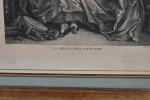 D'après Jean-Baptiste GREUZE (1725-1805)
La Philosophie endormie
Gravure
Encadrée sous verre
40,5 x 31...