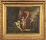 Charles MEYNIER (1768-1832)
Les restes de Phocion
Huile sur toile signée à...