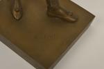 Mestais (XIXe-XXe)
Arlequine
Epreuve en bronze patiné doré
Signée sur la terrasse
H. :...