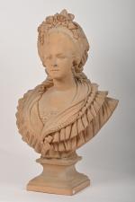 Dans le goût du XVIIIe
Buste de dame, probablement Madame du...