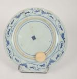 CHINE - XVIIIe siècle
Coupe polylobée en porcelaine à décor en...