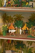C.B.G, coffret diorama de la Croisière Noire 
avec personnages, voitures...