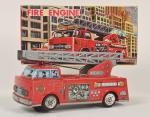 Japon, SIT : "Fire Engine"
Camion de pompiers. Battery Toy. En...