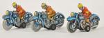D'après Tipp'Co, reproduction d'une moto à friction 
lithographiée bleue. On...