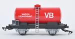 A.S, wagon citerne VB
rouge essieux. 20 cm.