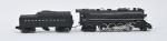 Lionel, locomotive n°736
électrique type 142 noire avec tender charbon Pennsylvania,...