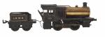 Bing écart. O, petite locomotive à vapeur vive, 
type 020,...