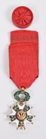 France Ordre de la Légion d'honneur. Étoile d'Officier, époque IIIè...