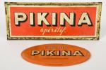 Pikina
Une tôle imprimée 11x27cm on y joint un glaçoïde