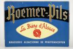 Roemer-Fils Bière d'Alsace
Tôle 25 x 35 cm.
