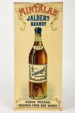 Jalbert Brandy
Carton 45.5 x 21 cm.