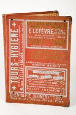 Tours-Hygiène
Porte menu toilé rouge, 39 x 29 cm.