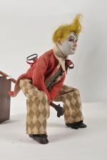Roullet Decamps
Clown à la canne
Beau jouet mécanique avec habits d'origine,...