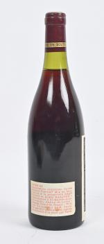 1 bouteille de Givry 1986, étiquette par Tardi, signée et...