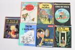 Hergé, Les Aventures de Tintin, 5 albums modernes : Vol...