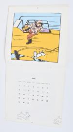 Casterman, d'après Hergé, Les aventures de Tintin, calendrier 1993.