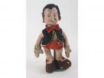 Pinocchio (?) Amusant personnage en feutre. H. 34 cm. Complet...