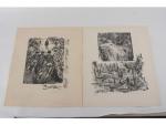 MARTI BAS Suite de 32 lithographies pour Henry de Montherlant,...