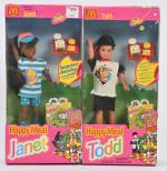Mattel, Barbie, Happy Meal, Janet et Todd, 1993, ref. 11477...