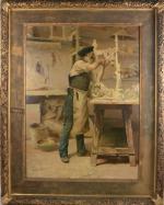 Marius-Antoine BARRET (né à Marseille 1865-1929) peintre graveur
