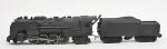 Lionel contemporain, locomotive électrique
trois rails, type vapeur 142, grise, avec...