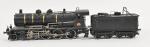 Modélisme contemporain, locomotive 141 TC SNCF
noire, électrique deux rails, avec...