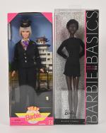 Mattel, Barbie, deux poupées mannequin en boite :
- Barbie Basics,...
