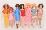 Plasty, Petra Star, quatre poupées mannequin en plastique, 
jambe pliantes,...