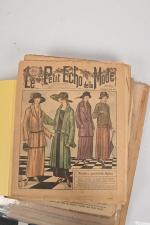 Ensemble de journaux illustrés de mode,
fin XIXe-début XXe, dont La...