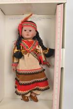 Corolle collection, Catherine Réfabert
Yakima l'indienne, poupée en plastique et tissu,...