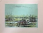 Jean CARZOU (1907-2000)
Le port
Lithographie signée, datée 56 et numérotée 297/300...