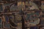 ANDRE JEAN (1913-1982)
Composition : La verrière bleue
Huile sur toile
Signée en...