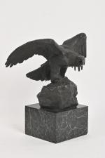 Antoine Louis BARYE (1795-1875)
Aigle aux ailes déployées
Epreuve en bronze à...