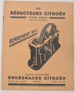 Lettre de 1907 de Citroën, Hinstin & Cie, Engrenages à...
